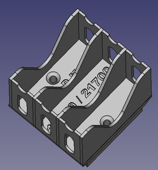 Adaptador 18650/21700